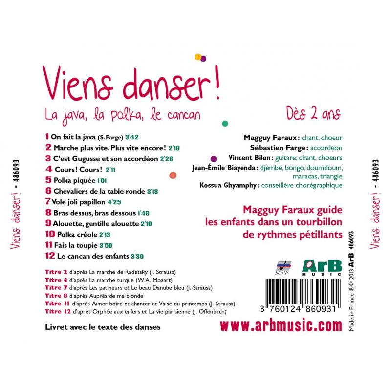 Viens danser avec nous - Boite à musiqu